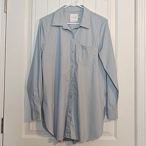 LYSSE Raw Hem Blouse